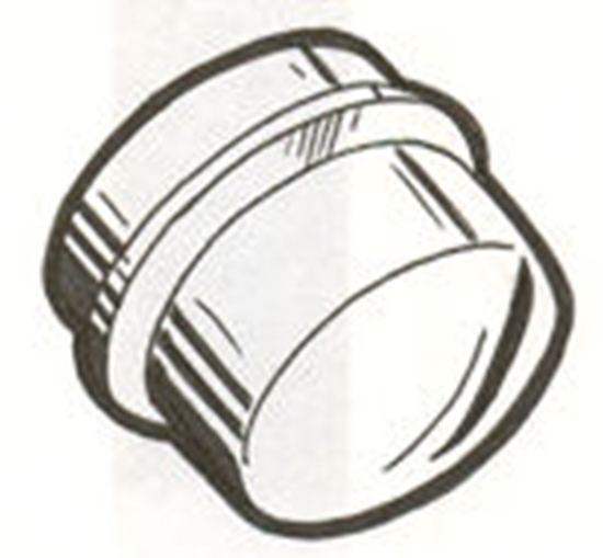 Picture of A1138A ~ Front Dust Cap Screw In 1928-31