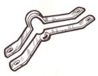 Picture of A247879 ~ Cross Shaft Brackets 