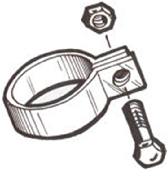 Picture of A5256 ~Muffler Tail Pipe Clamp 1928-31