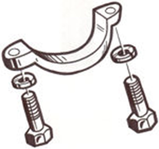 Picture of A3519 ~ Steering Column Bracket  1928-31