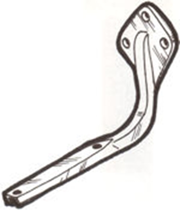 Picture of A5125 ~ Running Board Bracket Front