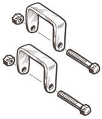 Picture of A5330 ~ Front Spring Clamp Pair