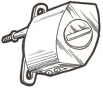 Picture of A17508 ~ Wiper Motor Electric 6 VOLT