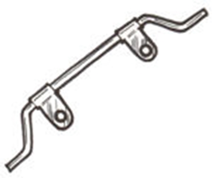Picture of A17517S ~ Open Car Stanchion Line Standard