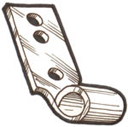 Picture of A17798 ~ Rear Bumper Bracket 1930-31