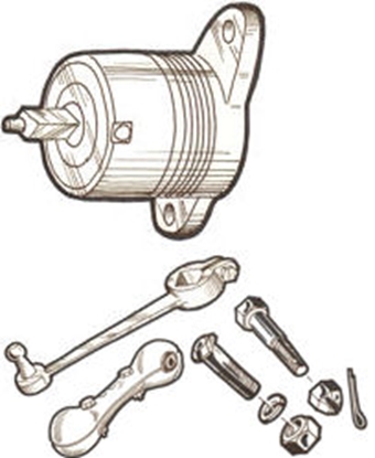 Picture of A18015A ~ Shock Kit Complete Set 1928-31