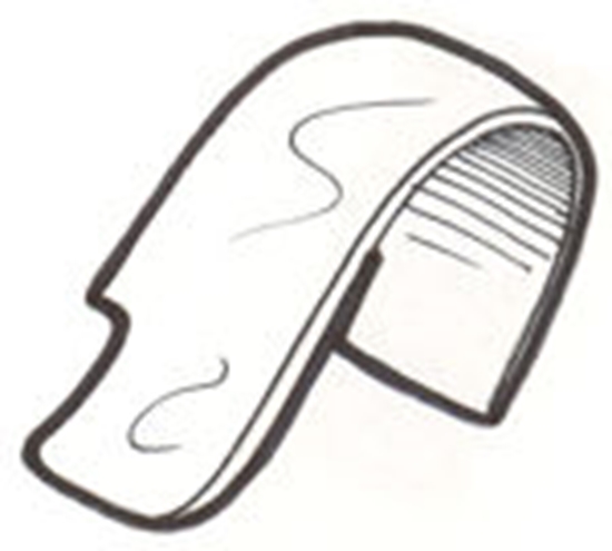 Picture of A16160B ~ Rear Fenders Steel 1930-31 Pair