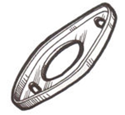 Picture of A11481 ~ Steel Cover Oval 
