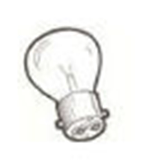 Picture of A13465D ~ Dual Filament Turn Signal Bulb 6 Volt