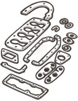 Picture of B6008B ~ Engine Gasket Set B  1932-34