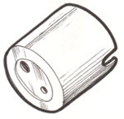 Picture of A13809SP ~ Horn Cover Sparton Black