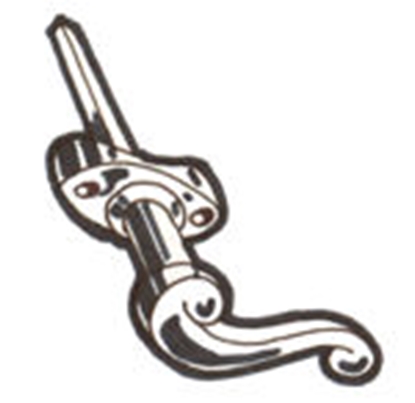Picture of A61205C ~ Outside Door Handle Scroll Right 1928-29