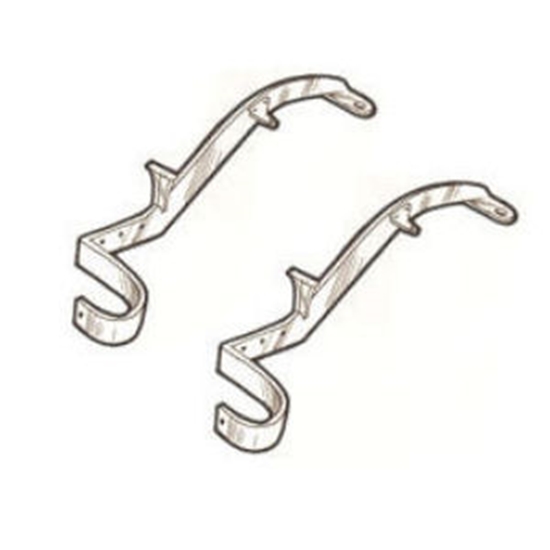 Picture of A17777C ~ Rear Bumper Brackets Pair 1928-29 Sedans & 1928-31 Phaeteons