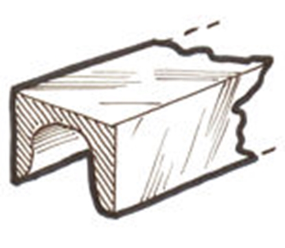 Picture of A45983T ~ Top Window Cushion U.S.A. 1928-48