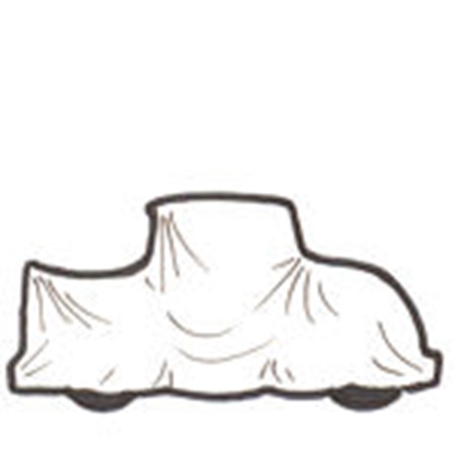 Picture of A678C ~ Cotton Car Cover COUPE 1928-31 