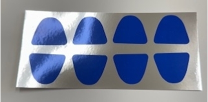 Picture of A17758D ~ Outer Bumper Clamp Decals 1928-31